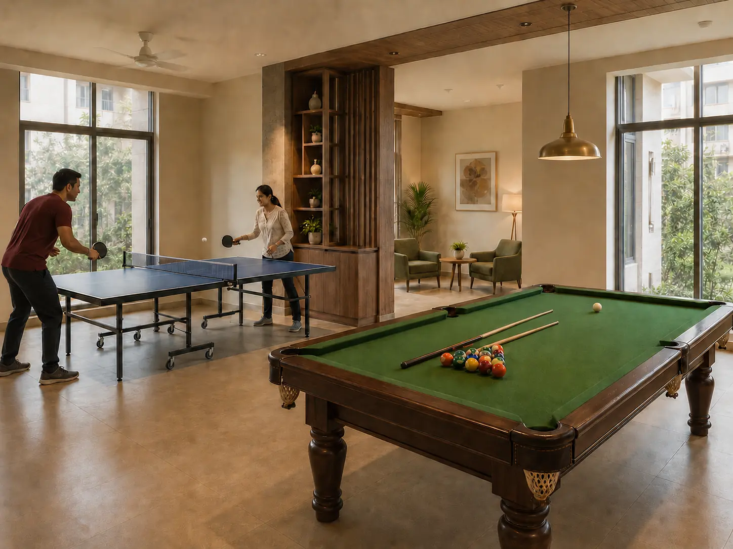 Club House at Megastone Horizon — representative visual